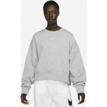 Sweat Nike femme gris ultra oversize