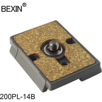 Placa de Montaje Rápido Manfrotto 200PL con Adaptador 323/460MG