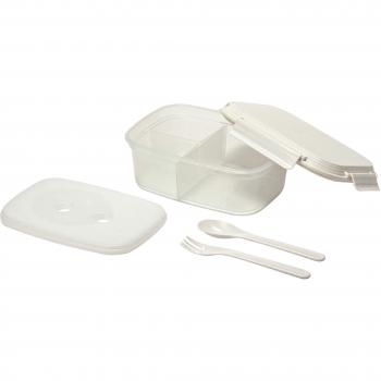 White Actia D‑6511 Pearl Metal Vacation Food Box + Ice Pack