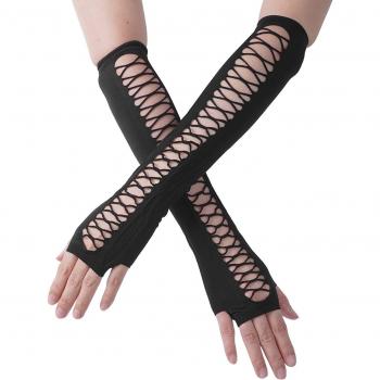 Gothic Cuff Fingerless Gloves