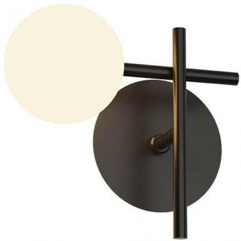 Nocturne Glow: 5W Black LED Wall Fixture