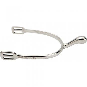 Horka espuelas mujer cuello de cisne plateado