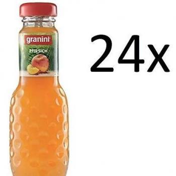 Granini Pfirsich Getränk 24 Flaschen a 0,2l