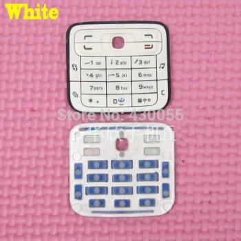 Carcasa de Teclado Original para Nokia N73, Blanca