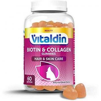 VITALDIN Suplemento de Biotina y Colágeno