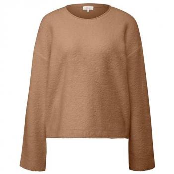 S.Oliver Damen Strickpullover in Bouclé Optik