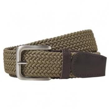 JACK & JONES Cinturón Primavera Marrón/Oliva – Versión femenina