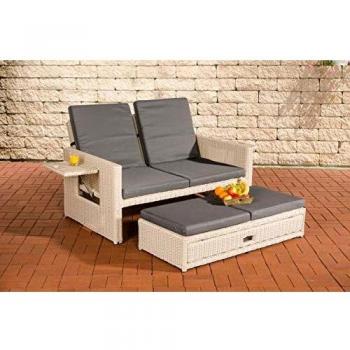 CLP Garten-Sofa Ancona mit verstellbarer Lehne