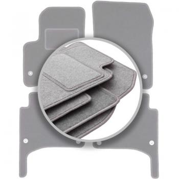 Tapis de sol pour Porsche Cayenne I en gris cendré (2002-2010)