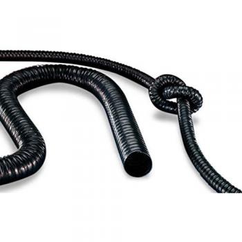 Norres Polyurethanschlauch antistatisch Ø 150mm, Länge: 10m, PROTAPE® PUR 330 AS schwarz
