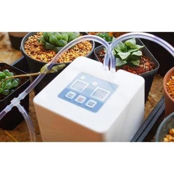 Microkit de riego por goteo con temporizador