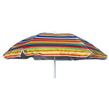 Ombrellone Centrale Nylon Rigato 180/8