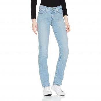 Levi's 314 Shaping Straight, Denim Mujer, Azul (Summertime Blues 0056)