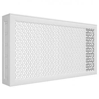Copriradiatore Ilona, design moderno, griglia di ventilazione in legno HDF/MDF, 90/120/150 cm