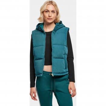 URBAN CLASSICS Damen Jerseyweste Recycled Twill Puffer Vest