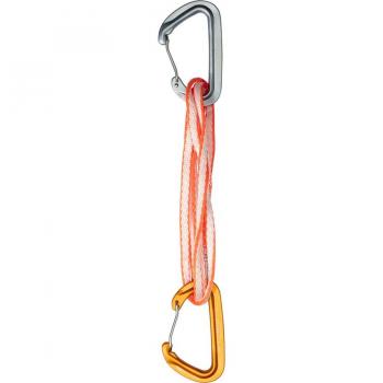 Rinvio con fettuccia Mammut Sender 60 cm arancione