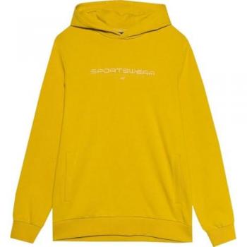 Sudadera Deportiva 4F Hombre Amarilla TSWSM0948