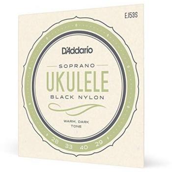 Pro-Arté EJ53S Black Nylon Ukulele Strings