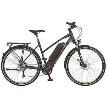 E-Bike PROPHETE Entdecker eSport E-Bikes Gr. 52 cm, 28 Zoll (71,12 cm), schwarz Pedelec, Elektrofahrrad für Damen, Trekkingrad
