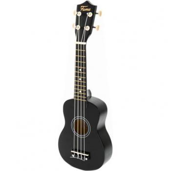 FZU-002 Black Soprano Ukulele from Fame