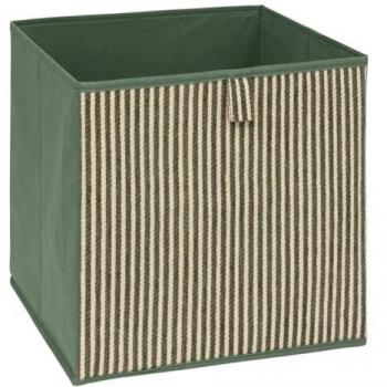 Panier Déco Modul L31cm Vert Foncé