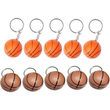 Mini Porte-Clés Basket-Clip PU – 20 Set – Souvenir Equipe