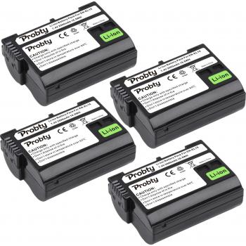 Nikon D-Serie 2500mAh EN-EL15 Akku + USB Ladegerät