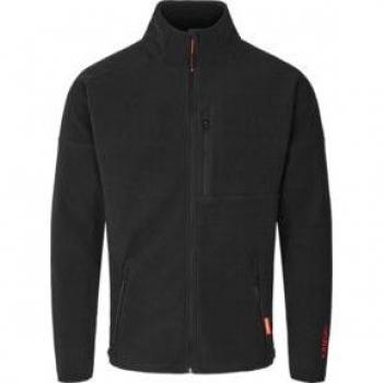 Fristads Evolve Fleecejacke in Schwarz, Größe S