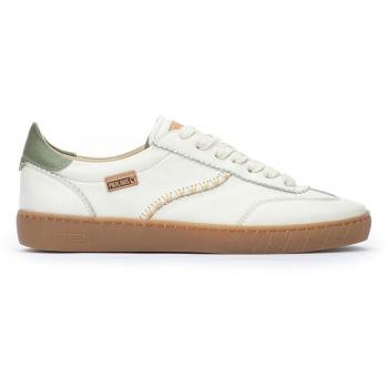 Pikolinos Damen‑Sneaker „Lanzarote“ – Modell W7B – weißes Obermaterial