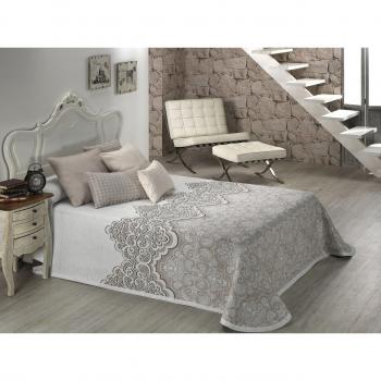 Jetée de lit beige Duero 270 c/1