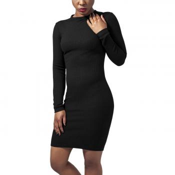 Urban Classics Women's Ribbed Mini Dress