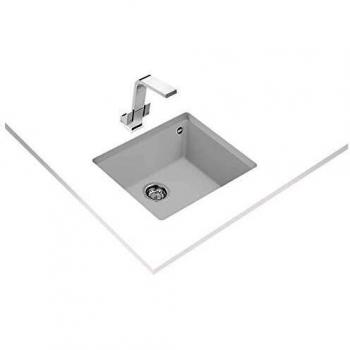Undermount Teka 50×40 Sq. Tegranite White Sink