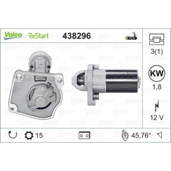 Motor de Arranque Valeo 438296