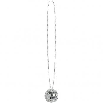 Boules de Sphère Disco – Collier Argent BOLAND