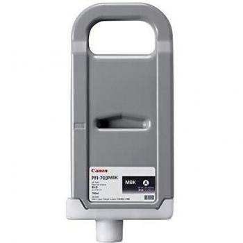 Serbatoio nero opaco PFI-702MBK Canon per IPF8100/IPF9100 (700ml) (nuovo, scatola originale)