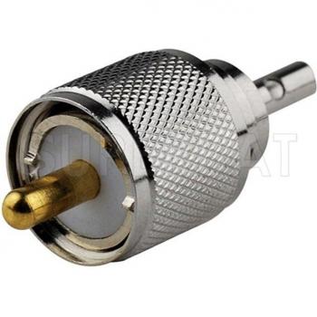 Superbat 10 Stück UHF PL259 Stecker für RG316 RG174