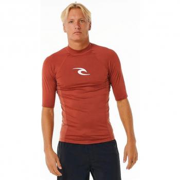 RIP CURL Herren Badeshirt Waves UVP Performance S/S gelb