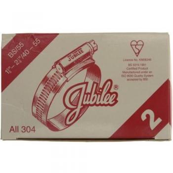 Jubilee® JUB2SS 2 Stainless Steel Hose Clip 40