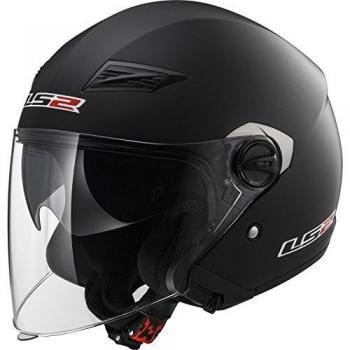 XL LS2 Airflow Helm für Motorräder – mattschwarz