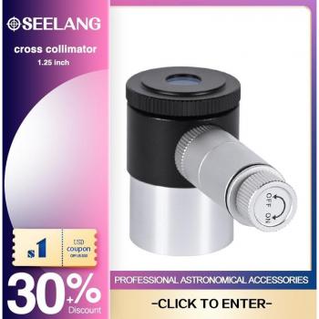 OSEELANG 1.25 12.5mm Double Line Cross Reticle Telescope Eyepiece