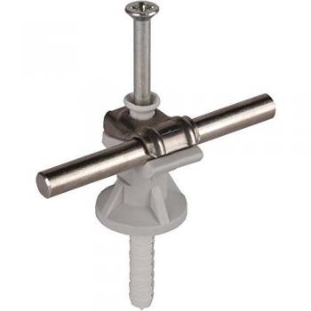 Dehn Leitungshalter NIRO‑K Grau – 30 mm H, 250 001, Blitzschutz