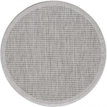 Tapis Moderne Plat Jutta Gris Ø120