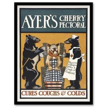 Classic Apple Storefront Print – 12x16 inches