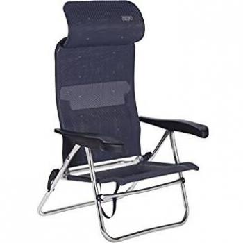 CRESPO Strandstuhl AL 205 Compact Camping Garten Liege Stuhl Klappstuhl