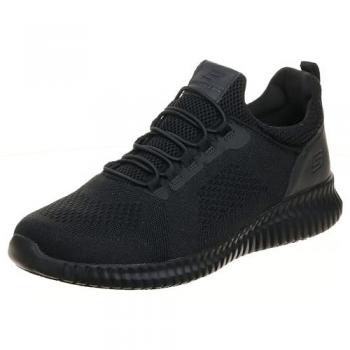 Skechers Cessnock Negro 77188EC – Zapato Laboral Hombre Impermeable