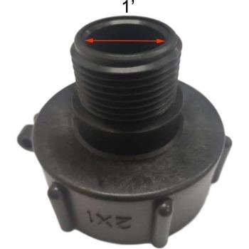 Baril IBC 1000 litres avec joint et accessoires