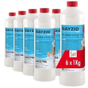 Réducteur de pH Liquide Bayzid® 6x1kg