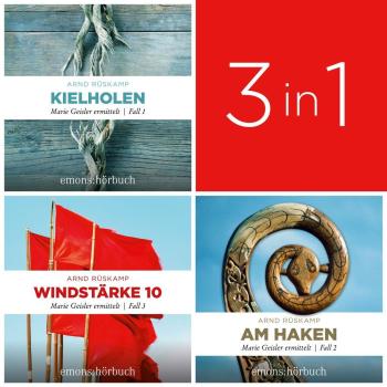 Emons Verlag Küsten-Krimi-Serie: Marie Geisler Ermittelt (Band 1-3)