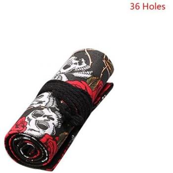 Crayon rideau crâne rose 48 trous