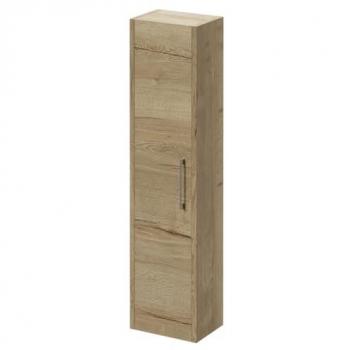 Tall Storage Unit | Horizon | Autumn Oak Finish | 350mm Width x 1433mm Height | Single Door | MDF Material